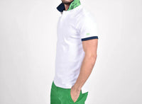 Eight X - Double Sided Paisley Print Collar Polo