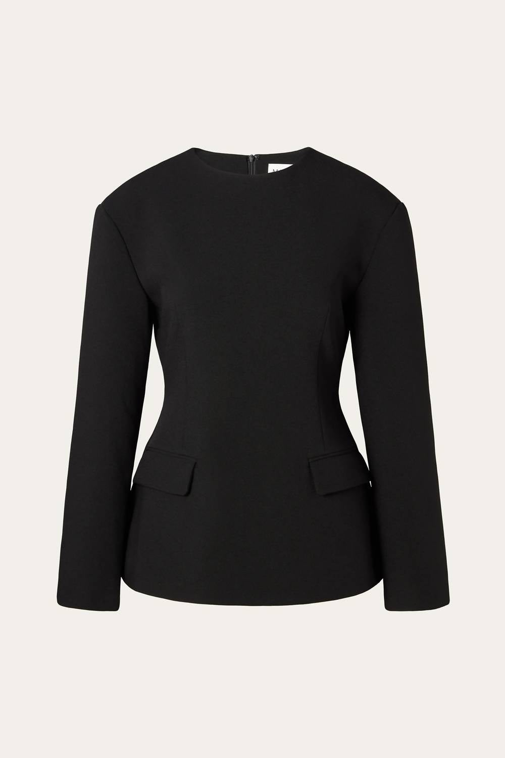 Malina - Athina Tailored Long Sleeve Blouse
