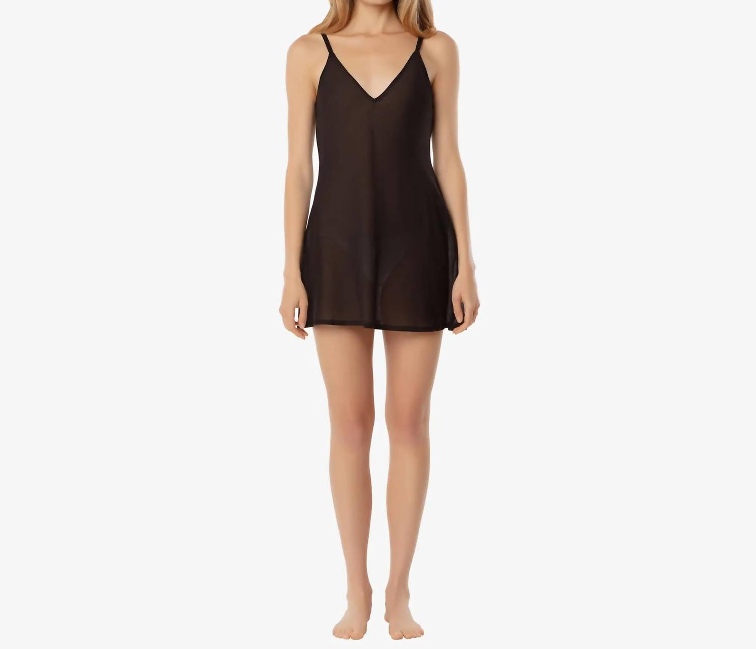 Helen Jon - V-neck Slip Dress