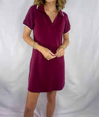 Skies Are Blue - Marley Modal Polo Mini Dress