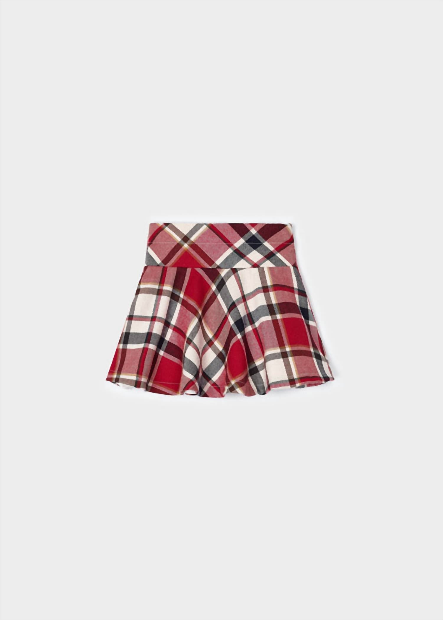 Mayoral - Mini Check Skirt