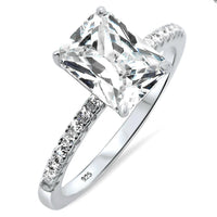 Starlette Women's Hazel Engagement Ring in silver - women's jewelry