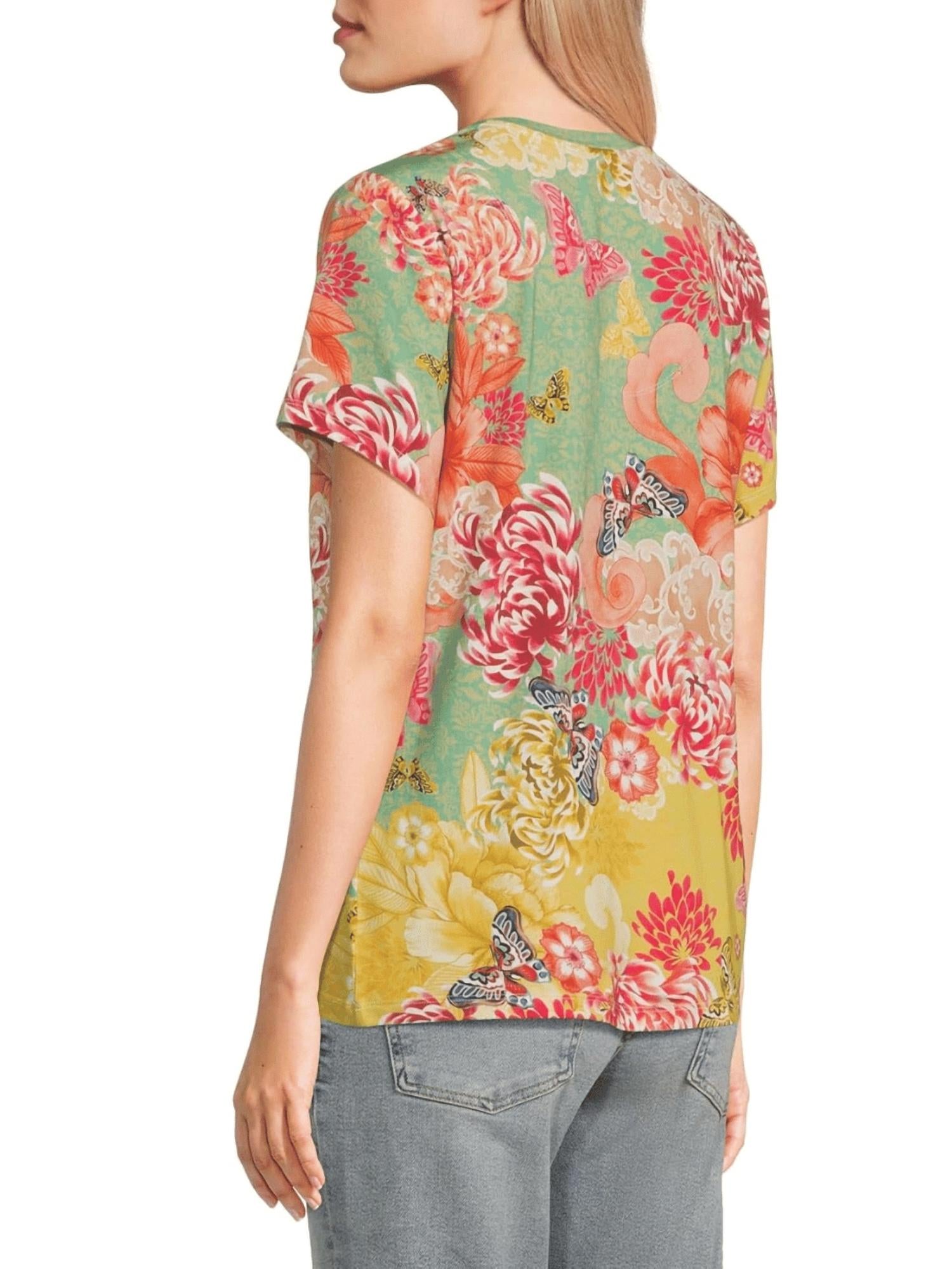 Johnny Was - Janie Short Sleeve Print Tee