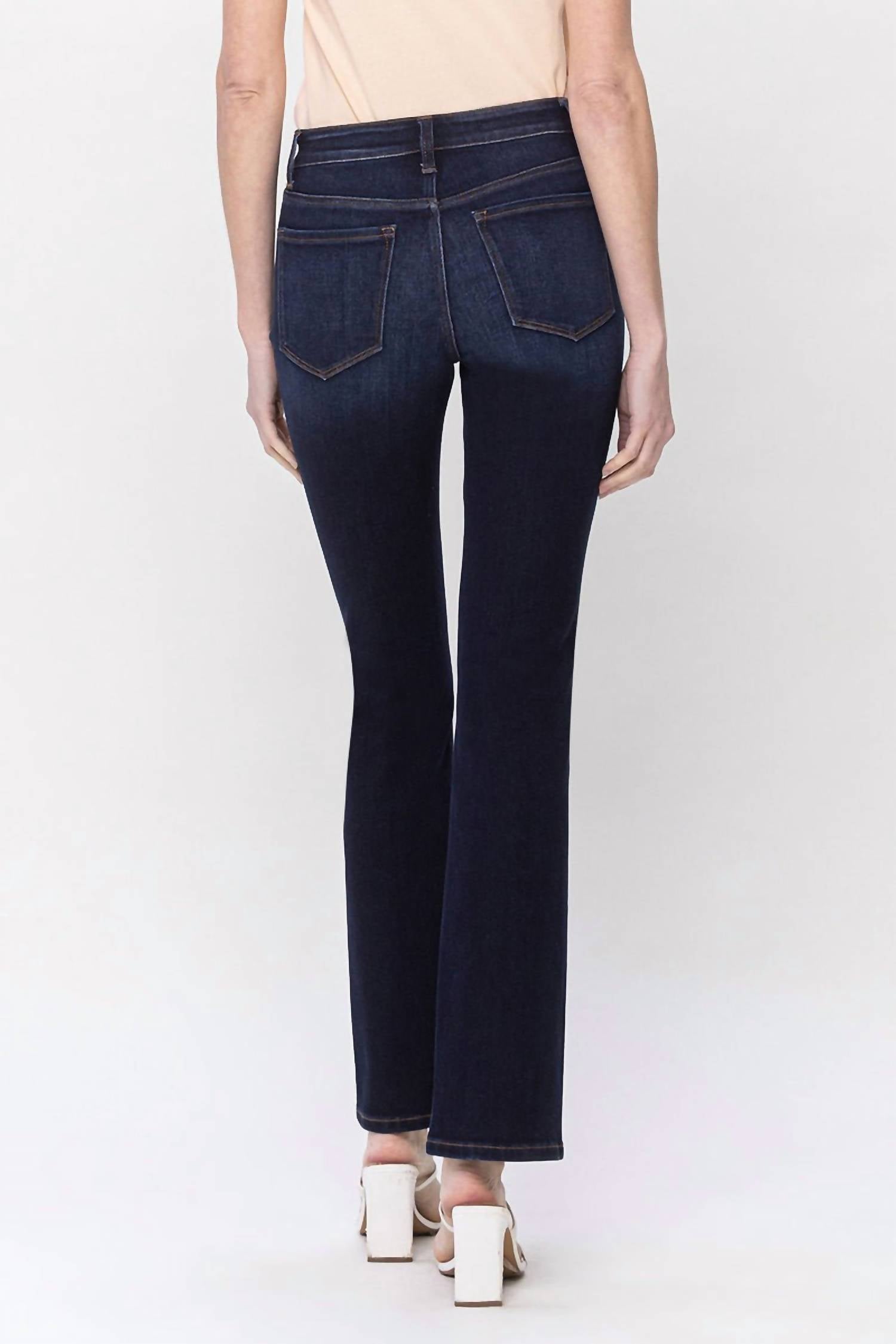 Flying Monkey - Vervet Mid Rise Bootcut Jeans - Plus