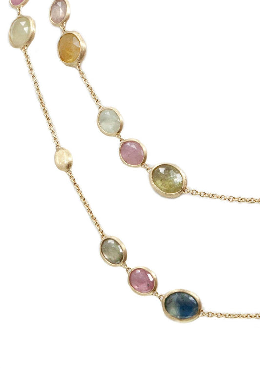 Marco Bicego - Women's 18k Mixed Sapphires Long Necklace