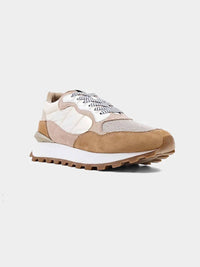 SHU SHOP Women's Phoebe Sneaker in camel - women's sneaker - detail view