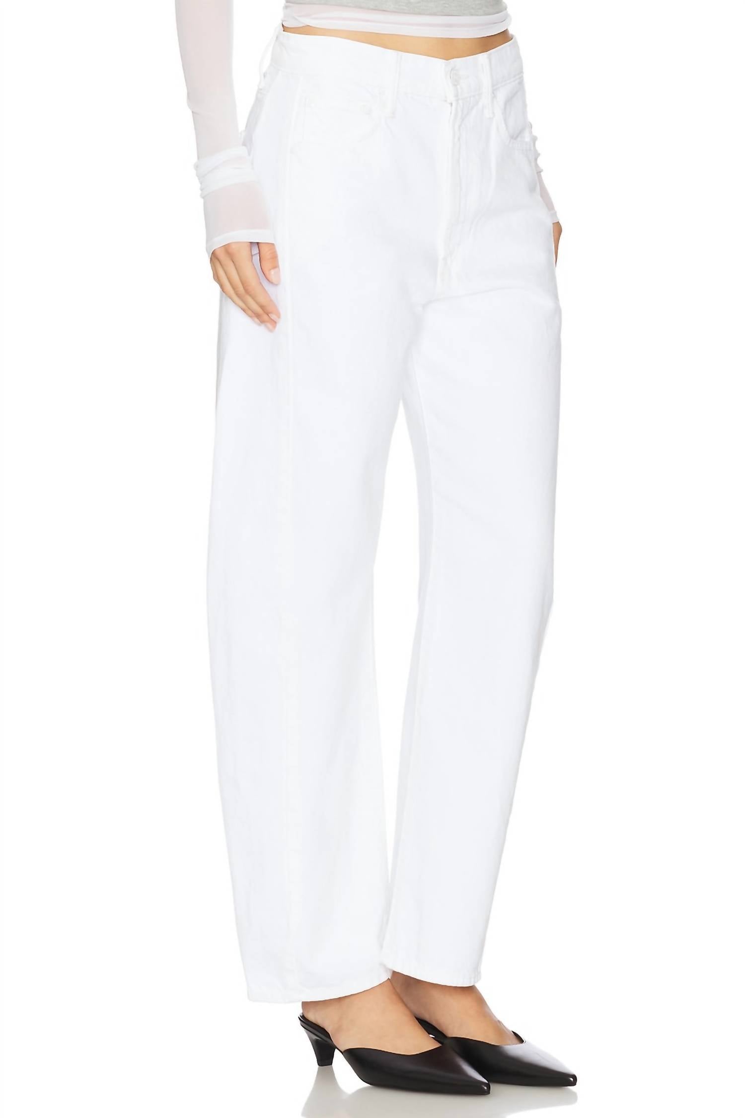 Mother - Full-pipe Ankle Jeans