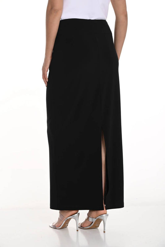 Frank Lyman - High Waist Pull On Pencil Maxi Skirt