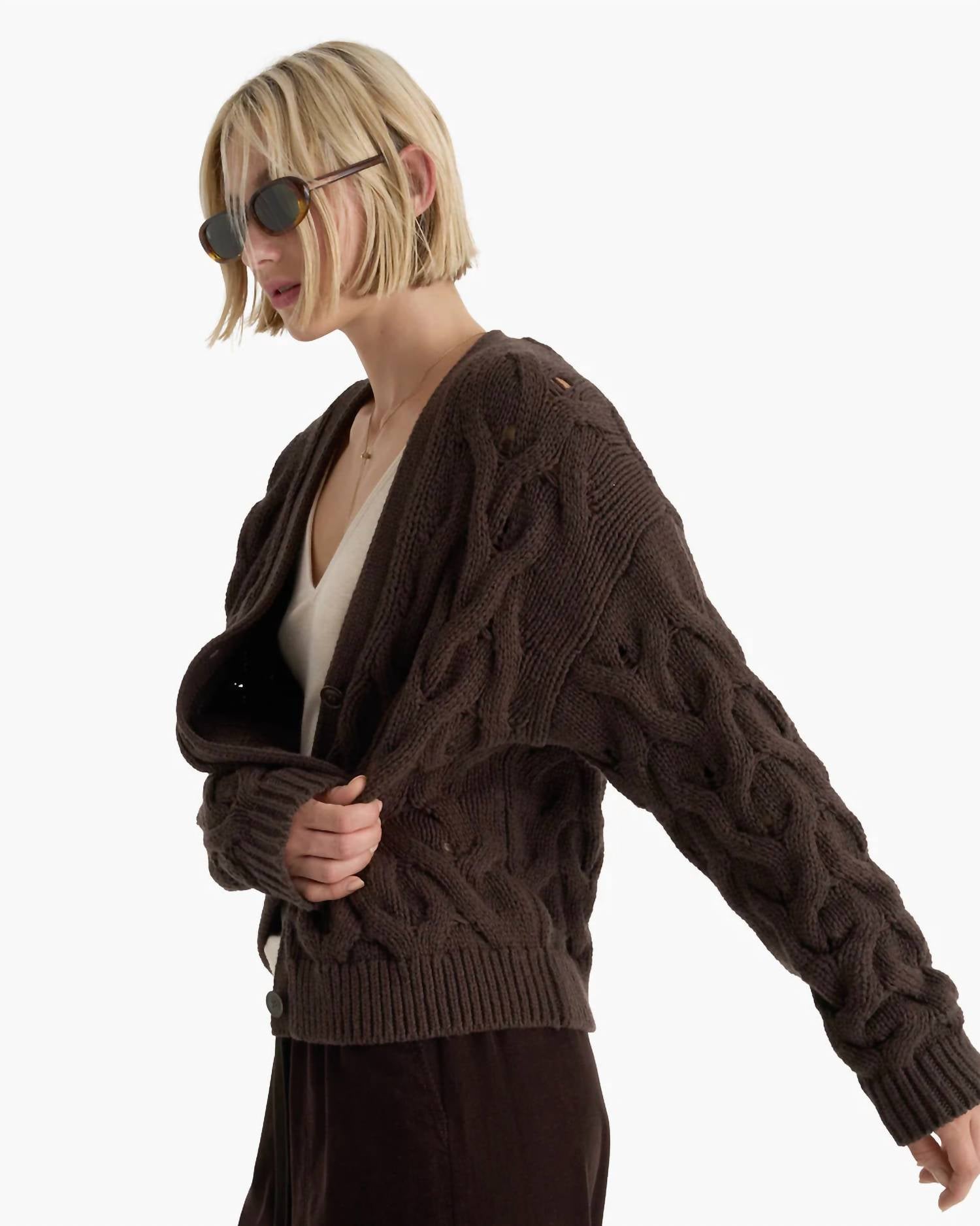 Atm - Cotton Cashmere Air Cardigan