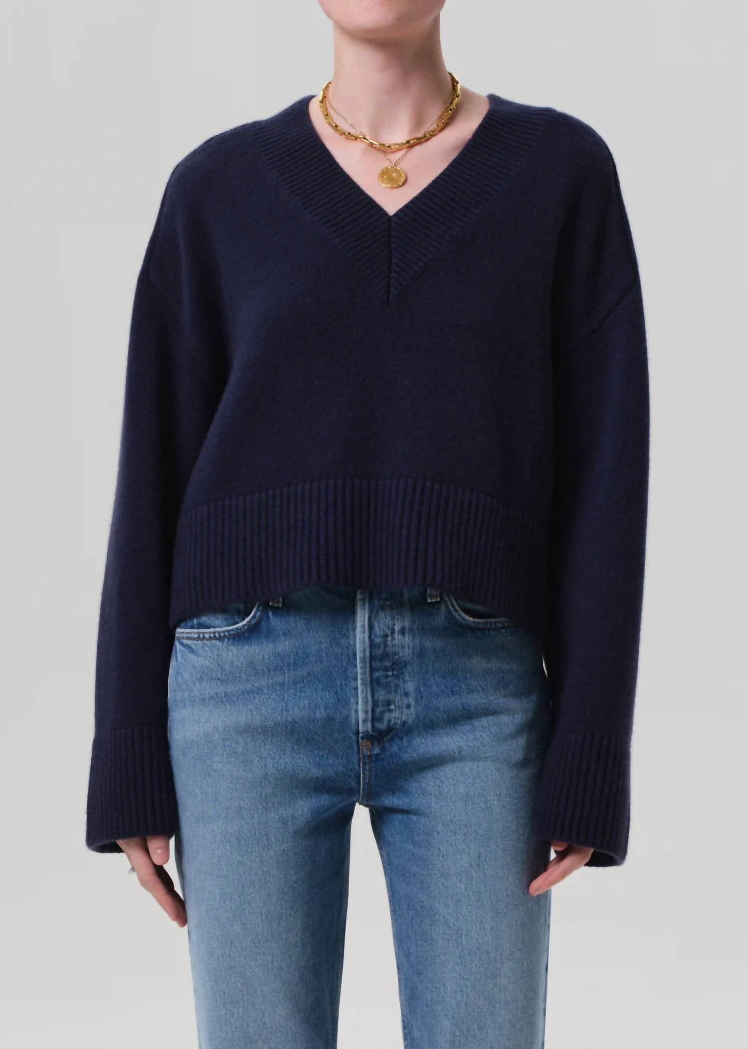 Citizens Of Humanity - Gazette Puzzle V-neck Top