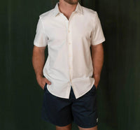 Rhone - Men's Brezza Linen Blend Short Sleeve Shirt