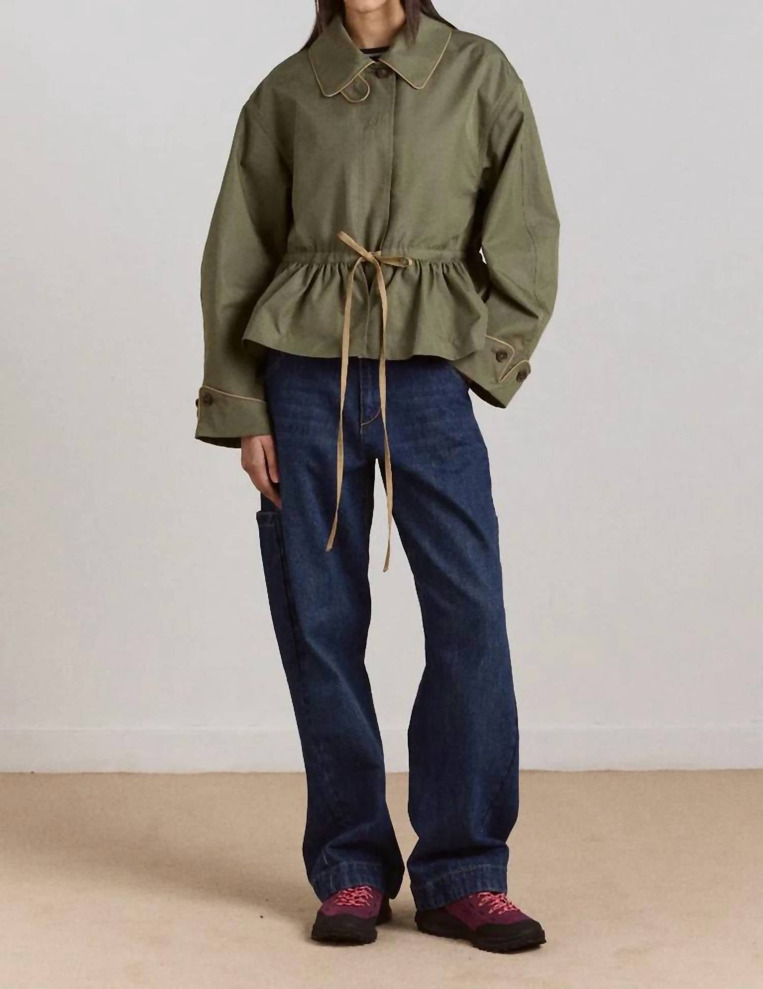 Damson Madder - Myrtle Trench Coat
