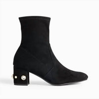 Stuart Weitzman - Women's Allshine 60 Crystal-Embellished Suede Ankle Boots