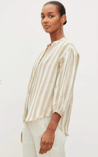 Velvet By Graham & Spencer - Women's Gabby Linen Top