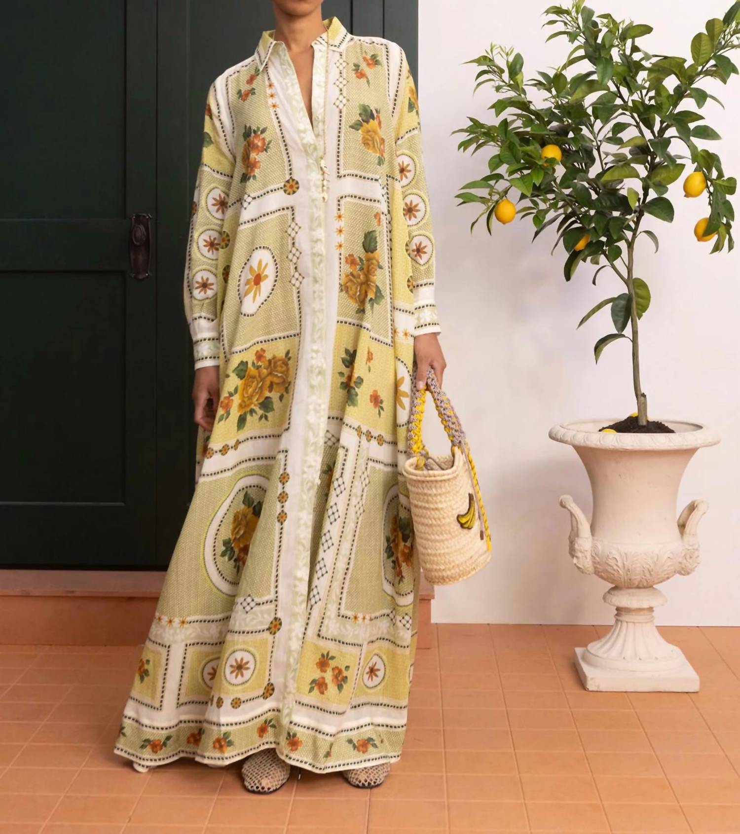 Alemais - Dixie Maxi Shirtdress