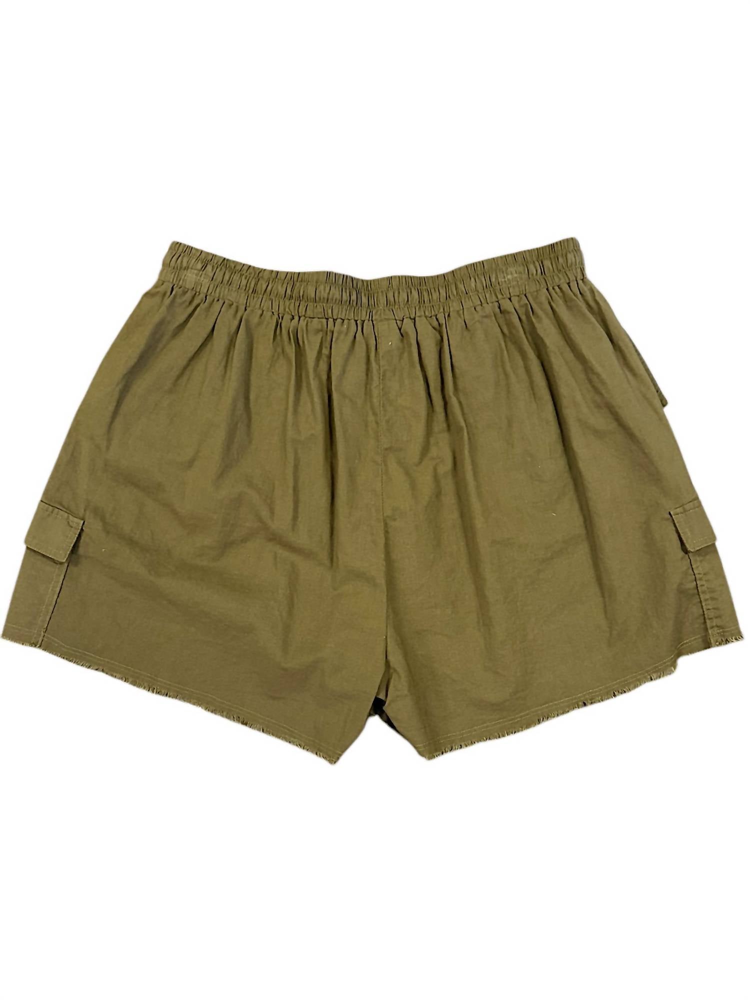 Oddi - Curvy Cargo Shorts - Plus