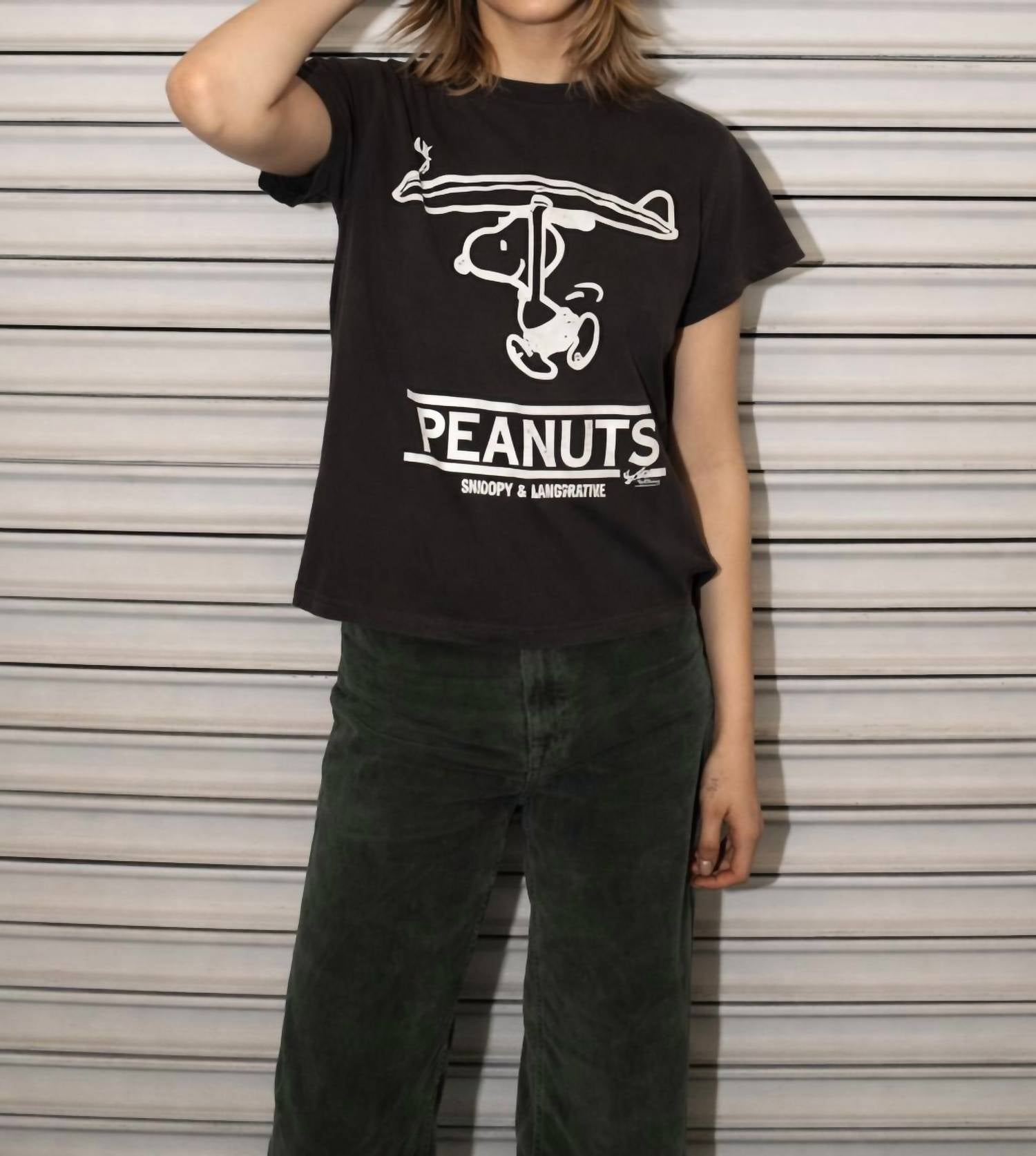People Of Leisure - Peanuts Snoopy Surfer Short Sleeve Tee