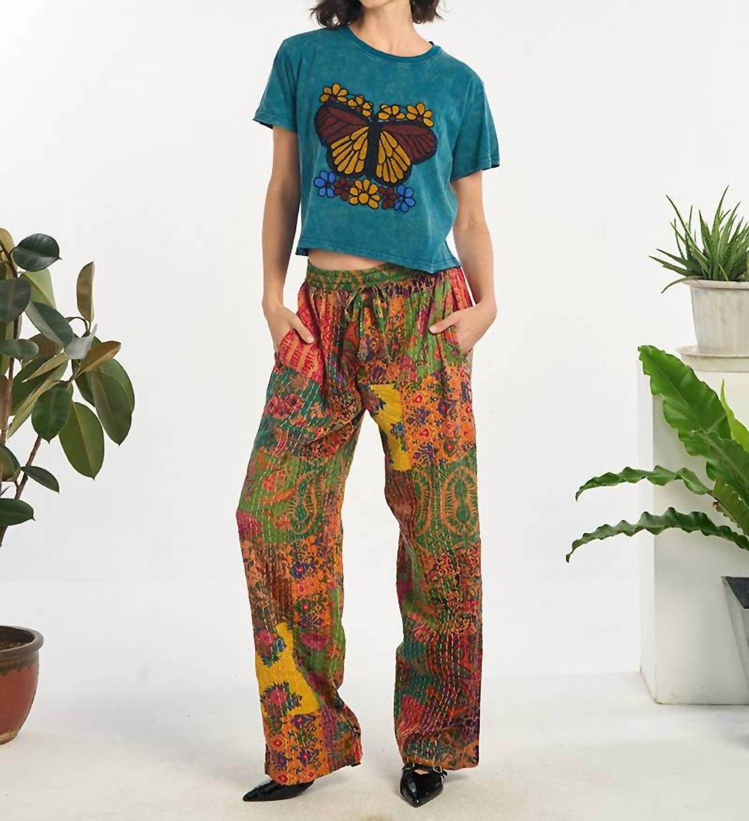 Kathmandu Imports - Cotton Patchwork Pant