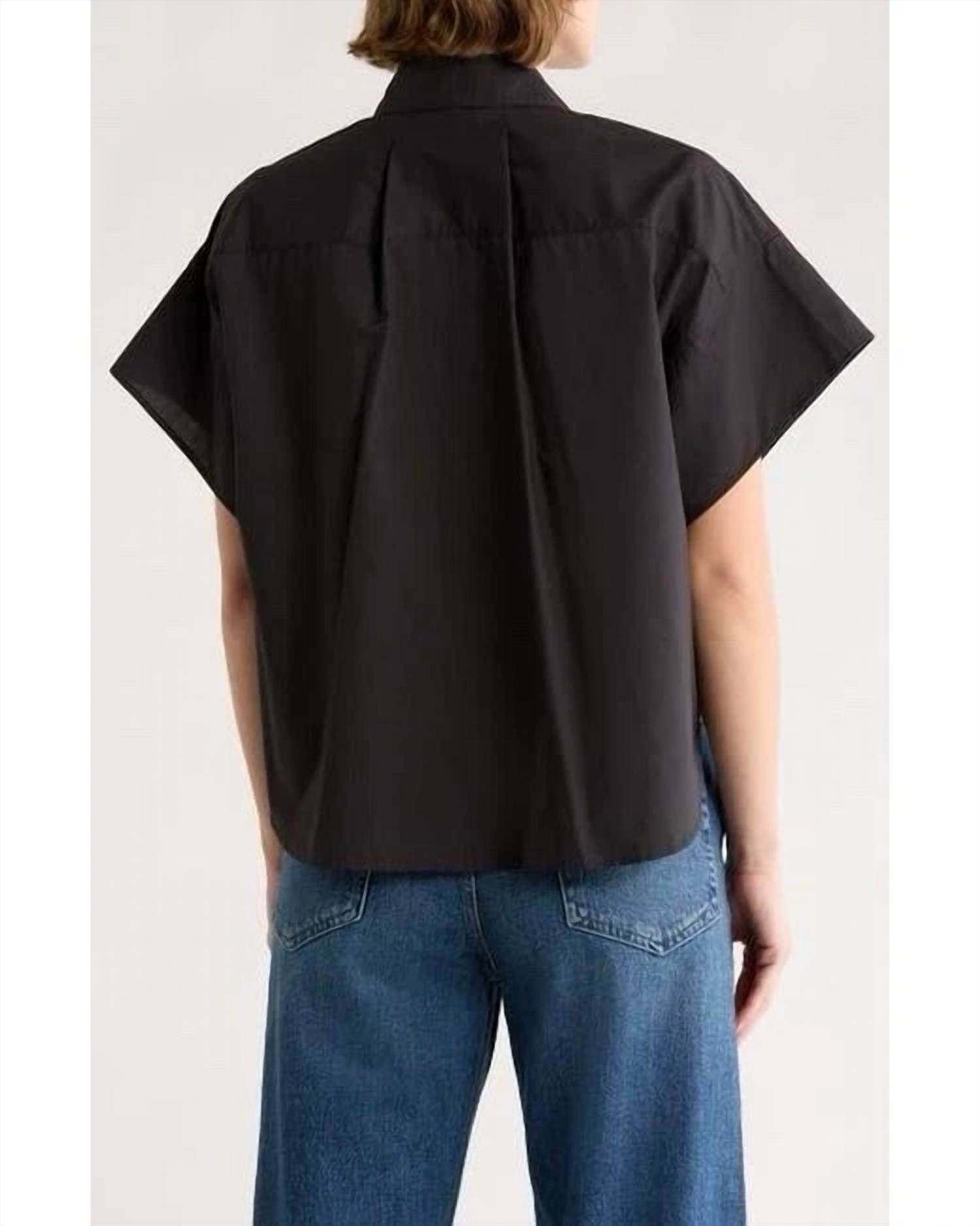 Rag & Bone - Maura Short Sleeve Poplin Shirt