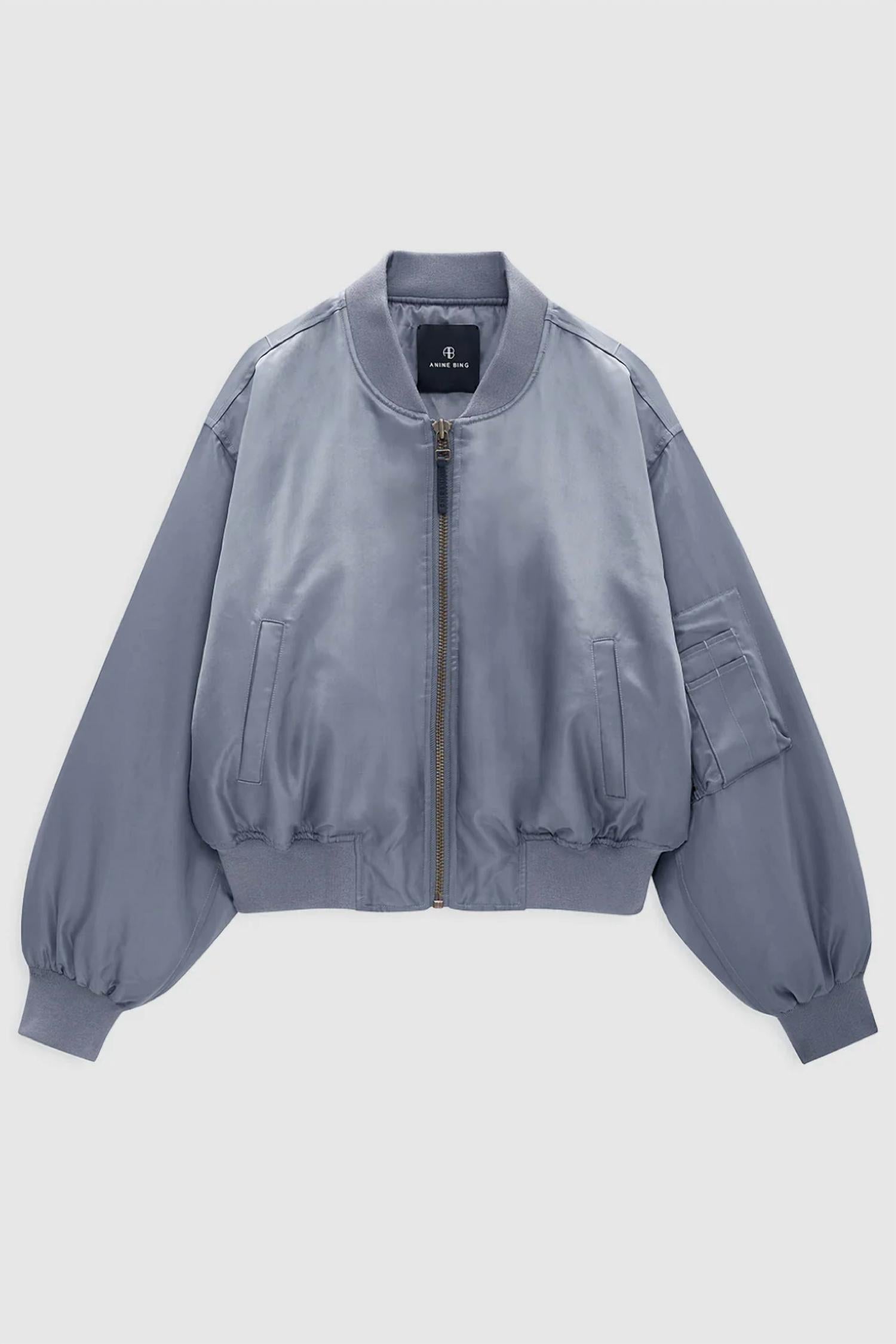 Anine Bing - Cropped Leon Bomber Jacket