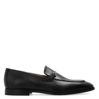 Salvatore Ferragamo - Men's Gancini Ornament Leather Moccasin