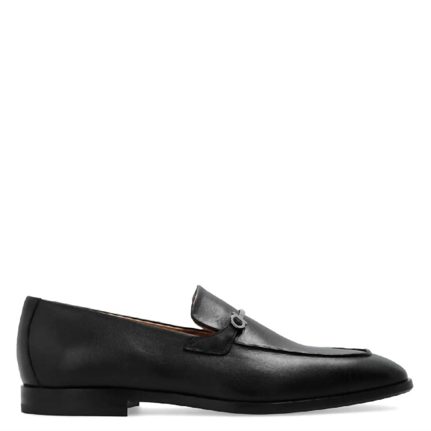 Salvatore Ferragamo - Men's Gancini Ornament Leather Moccasin