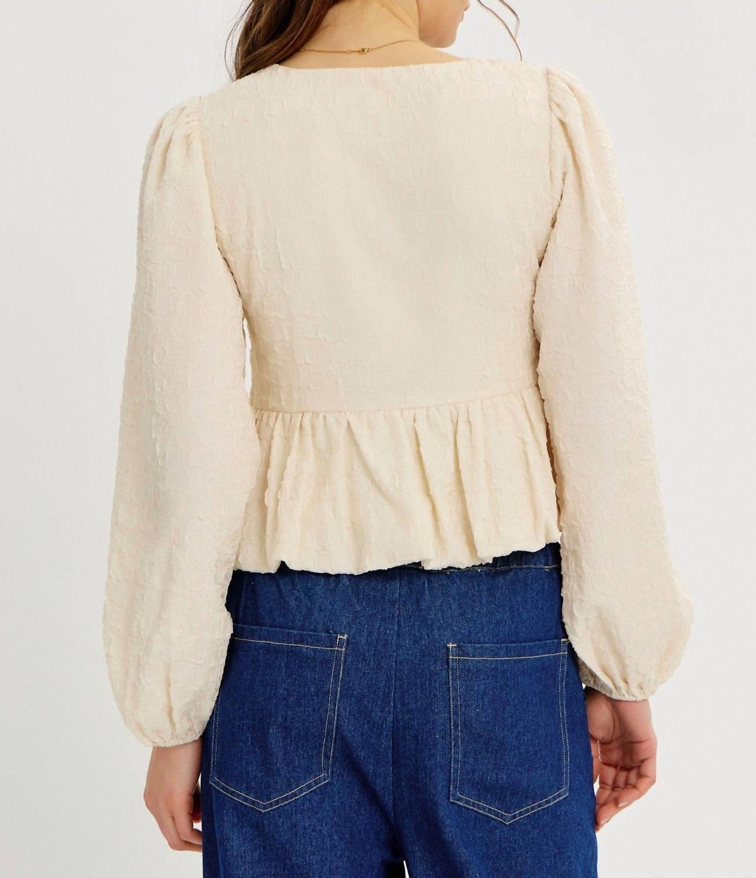 Idem Ditto - Camilla Bow Front Blouse