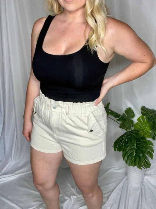 Le Lis - Beach Town Paper Bag Shorts