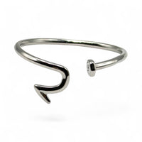 Jagged Halo Jewelry - Women's Nailed It Nail Cuff Bangle