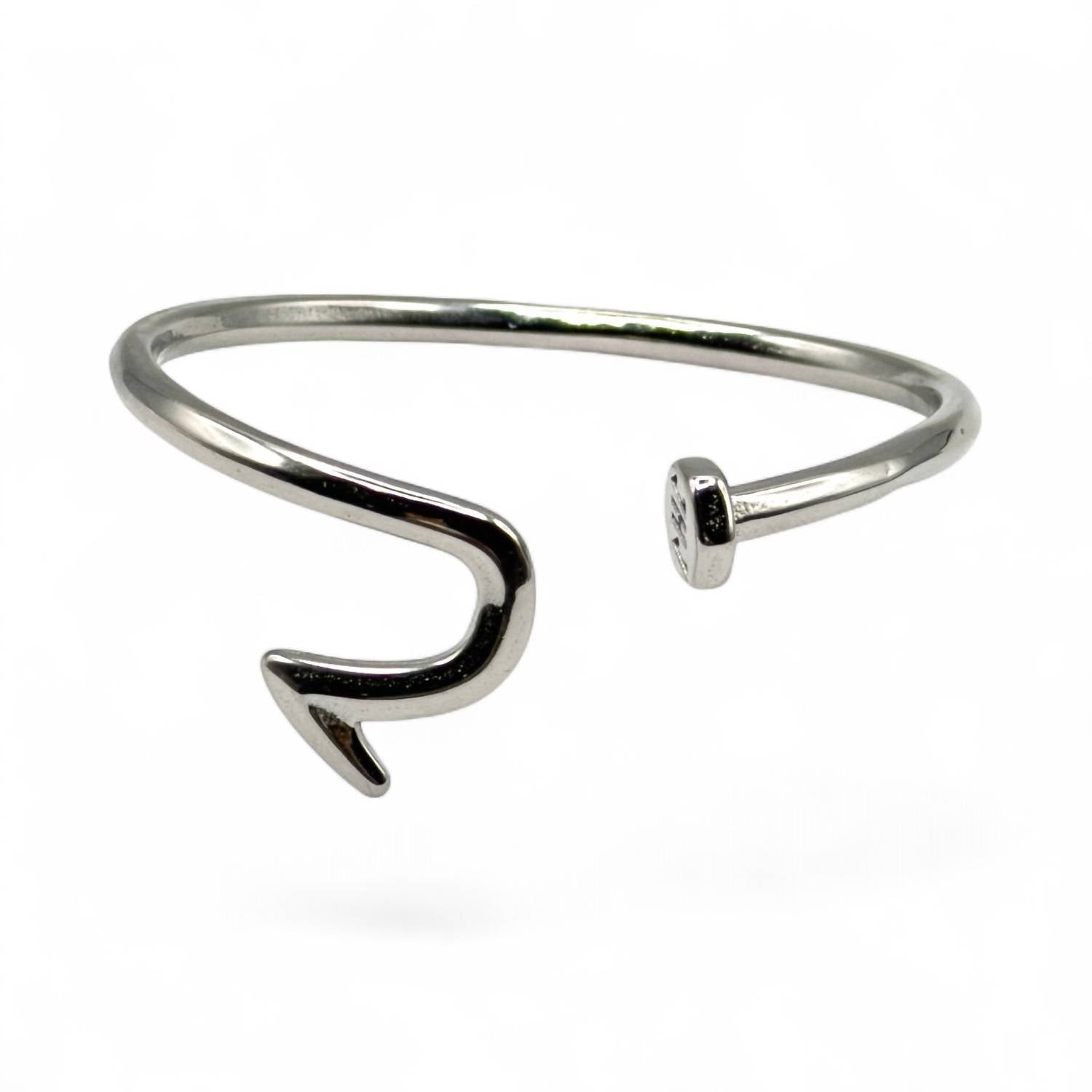 Jagged Halo Jewelry - Women's Nailed It Nail Cuff Bangle