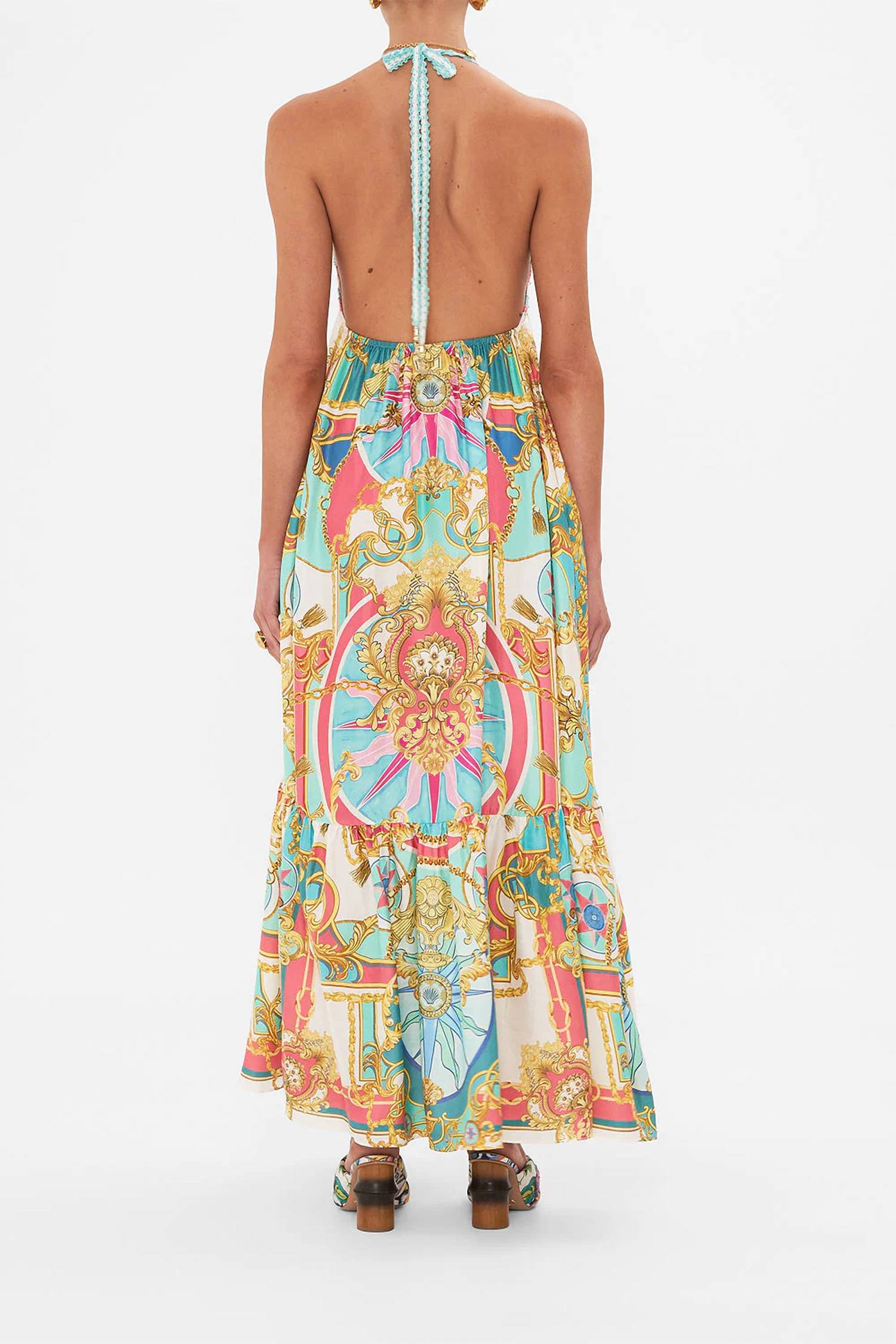 Camilla - Crochet Bra Long Dress