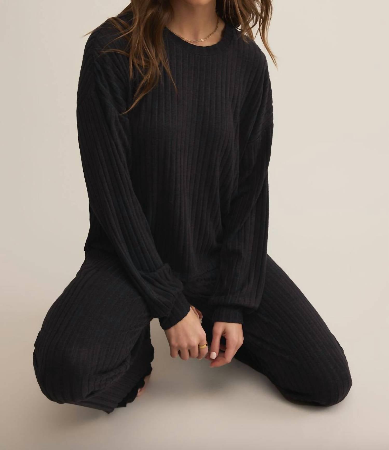Z Supply - Dawn Smocked Rib Pant