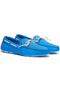 SWIMS Men's Braided Lace Loafer in blue skies - men's loafer