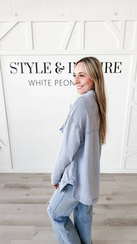 Panache - Kaitlyn Oversized Button Up Shacket