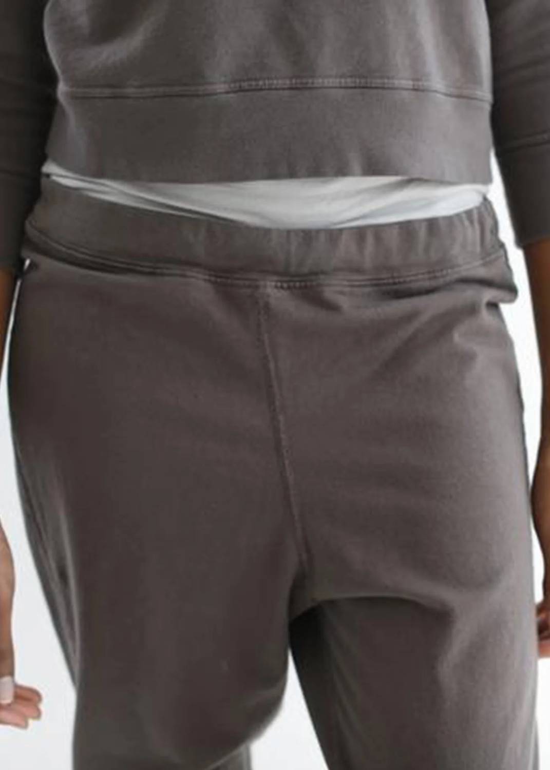 Domi - Cropped Knit Jogger