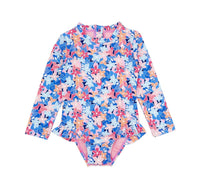 Feather 4 Arrow - Frill Chaser One-piece Rashguard Swimsuit