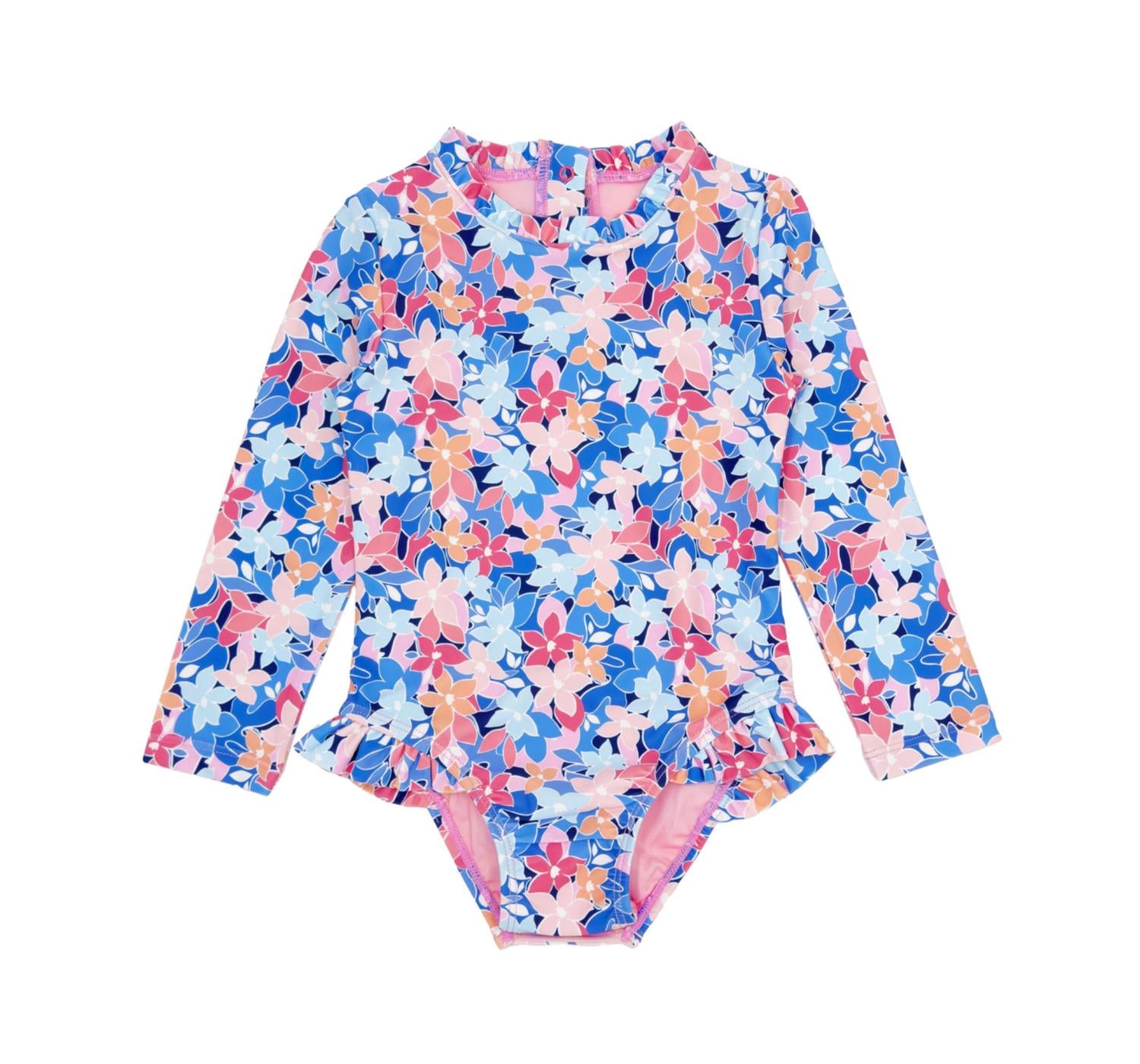 Feather 4 Arrow - Frill Chaser One-piece Rashguard Swimsuit