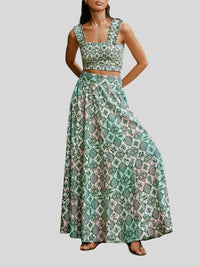 Verandah - Panelled Maxi Skirt