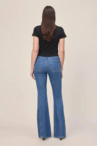 Warp + Weft - Mia High Rise Flare Jeans