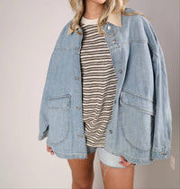 Free People - Women's Lemon Denim Jacket