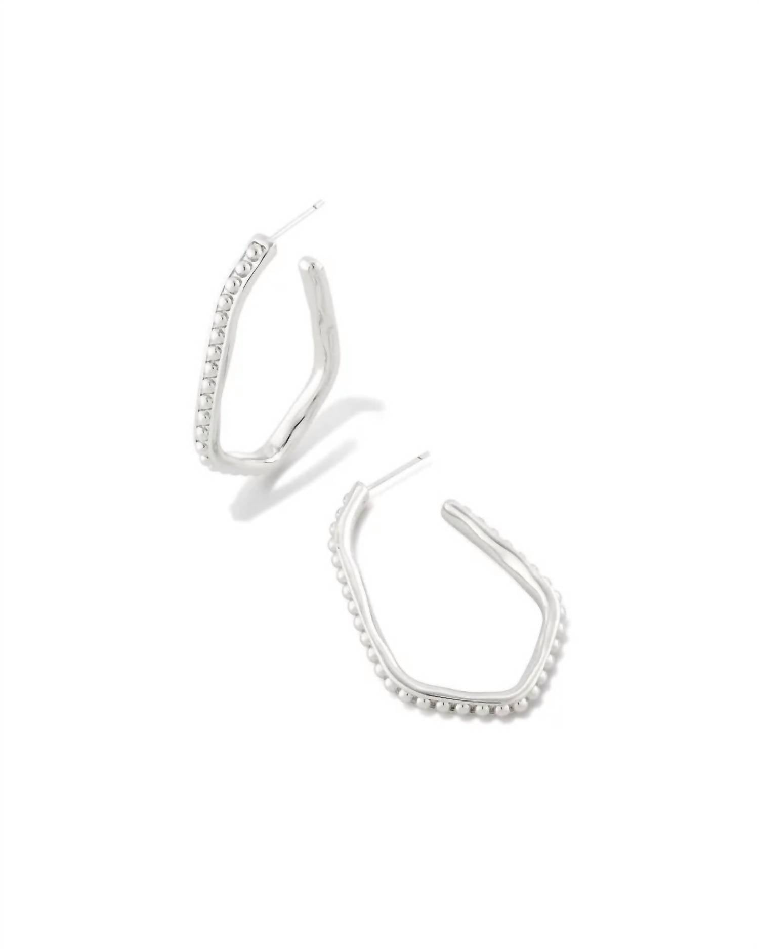 Kendra Scott - Women's Lonnie Beaded Hoop Earrings