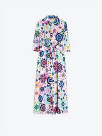 Vilagallo - Brenda Printed Dress