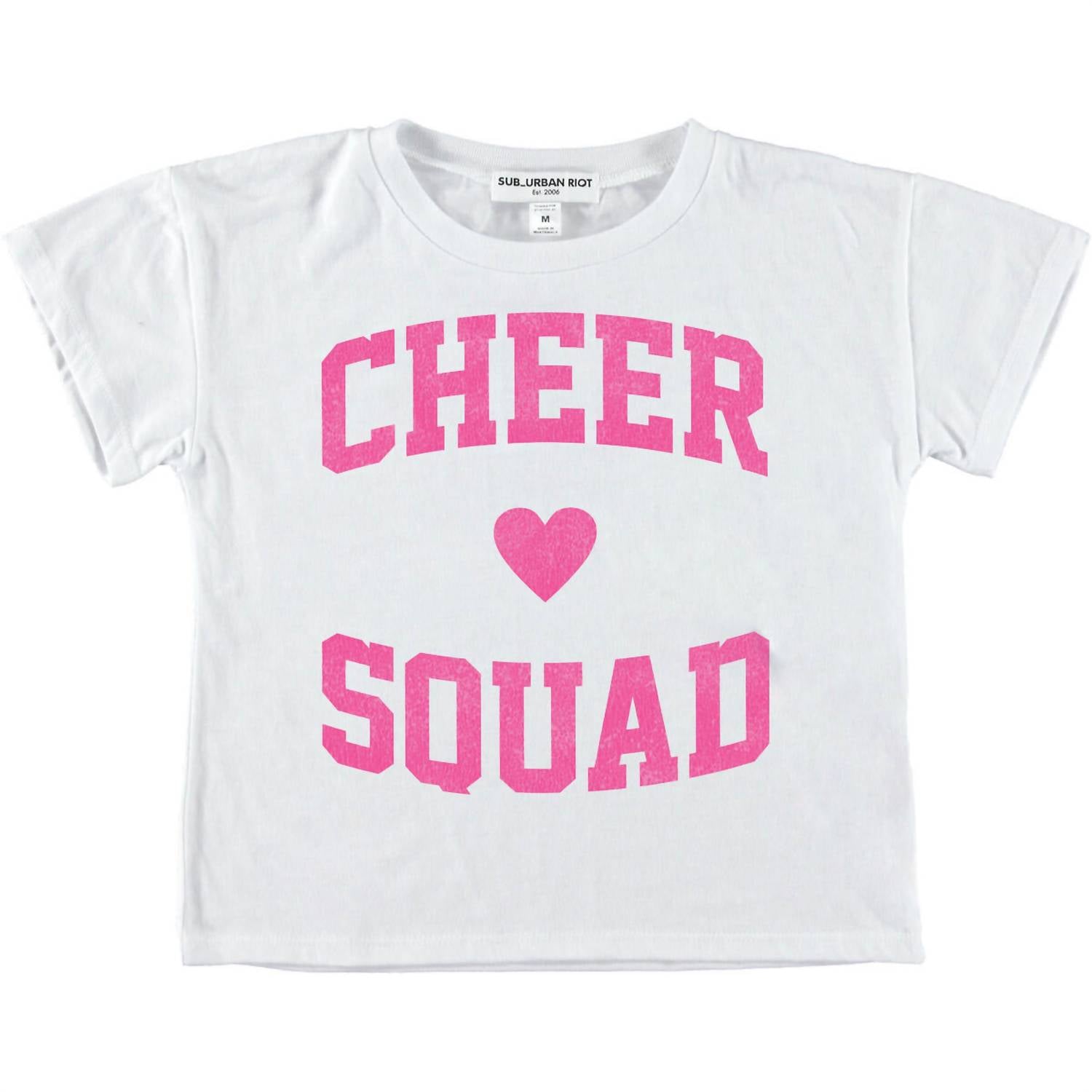 Suburban Riot - Girl's Cheer Squad Boxy Tee