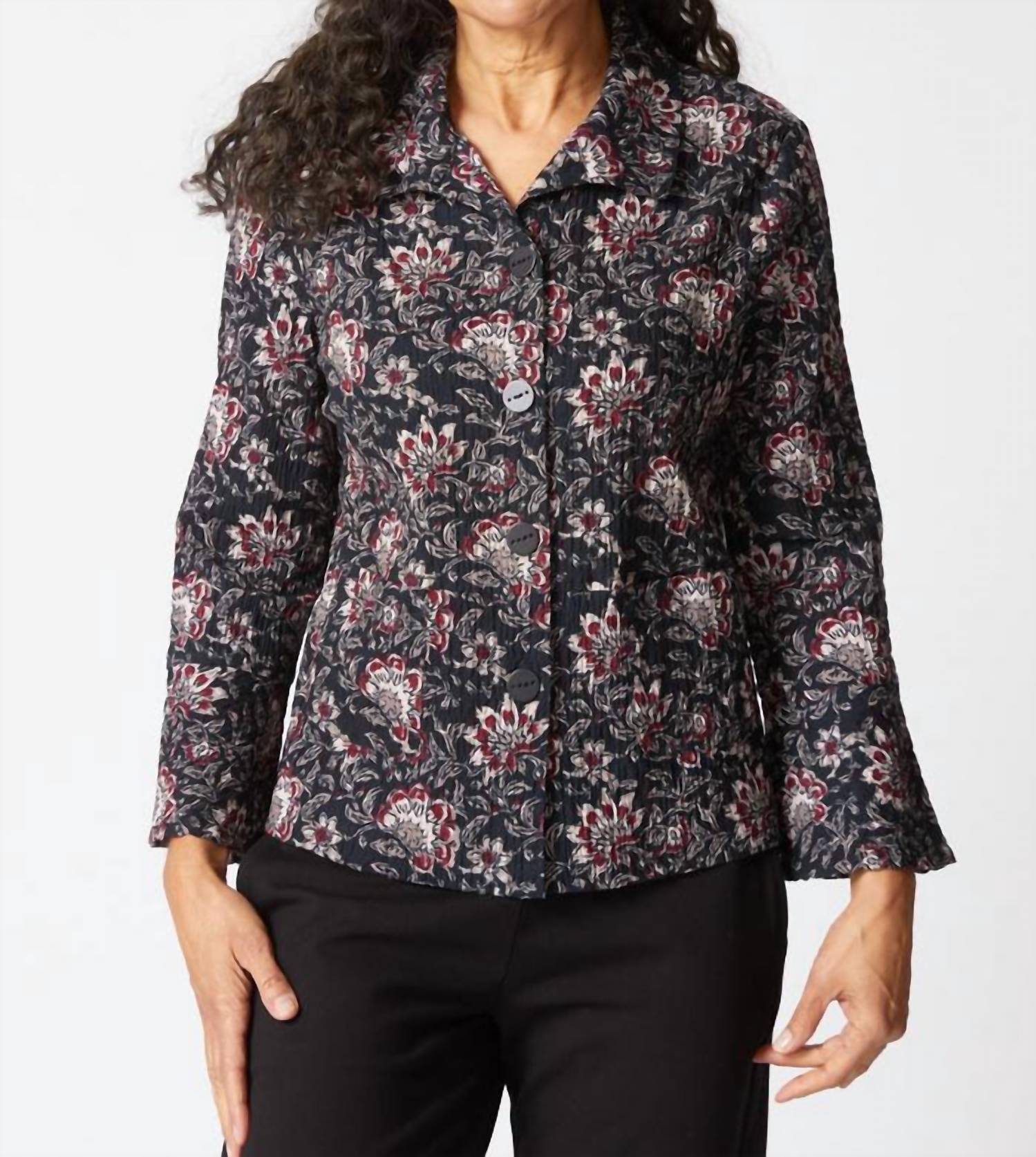 Habitat - Batik Floral Founce Jacket