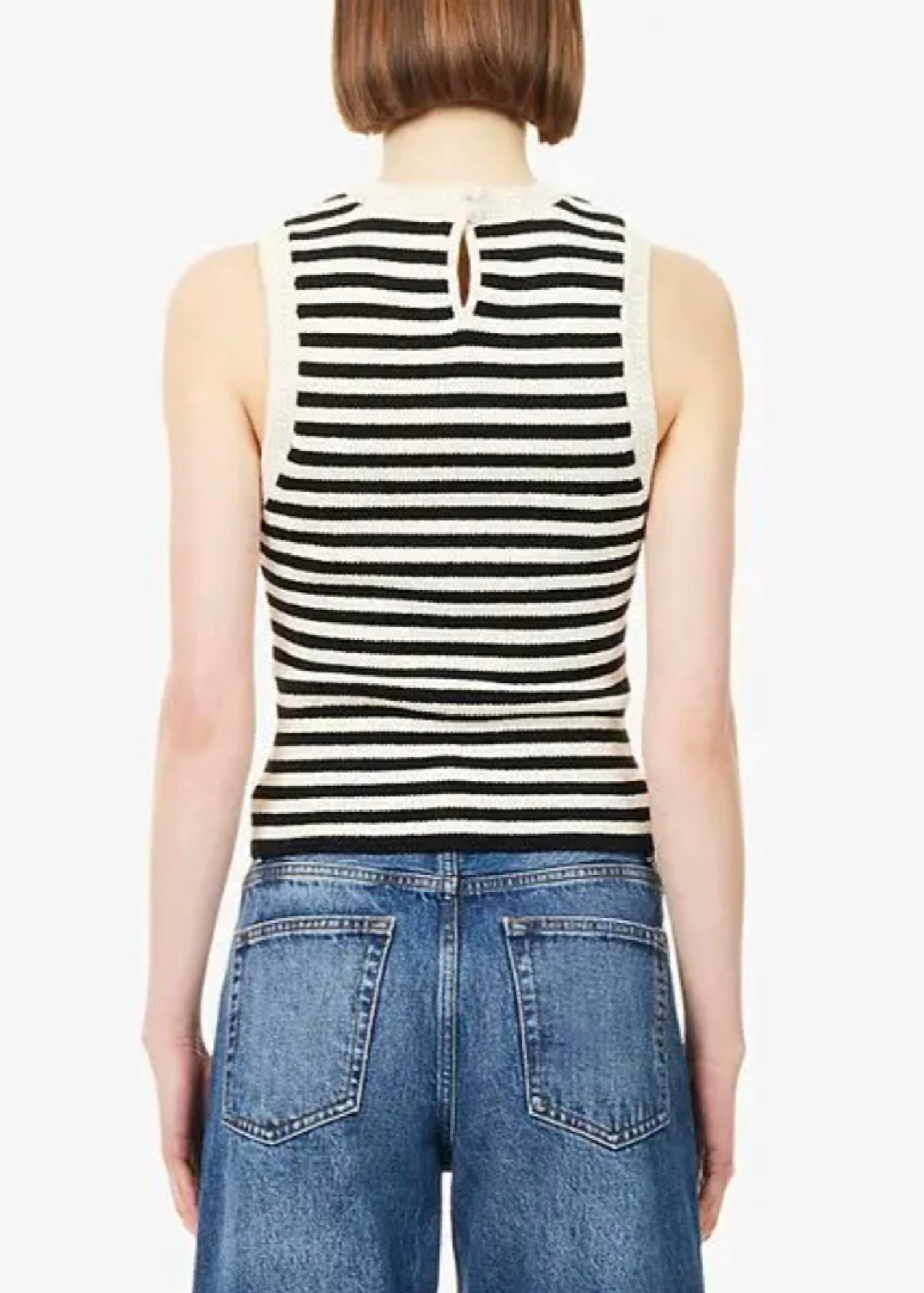Frame - The Coastal Striped Tank