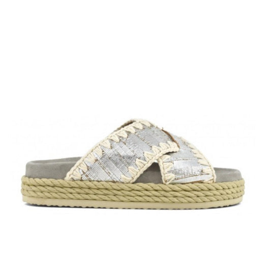 Mou - WOMEN'S RIO ROPE SLIDE SANDAL