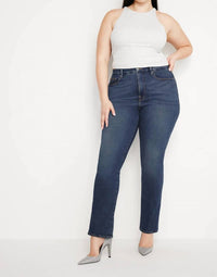 Good American - Good Legs Straight Jeans