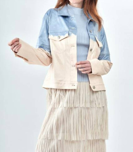 Insight - Ombre vegan leather jacket