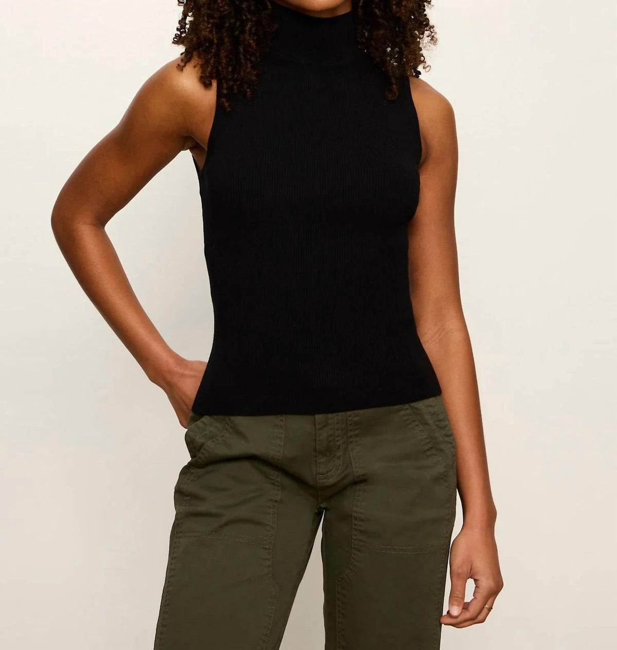 Sanctuary - Nova Mock Neck Sweater Tank Top