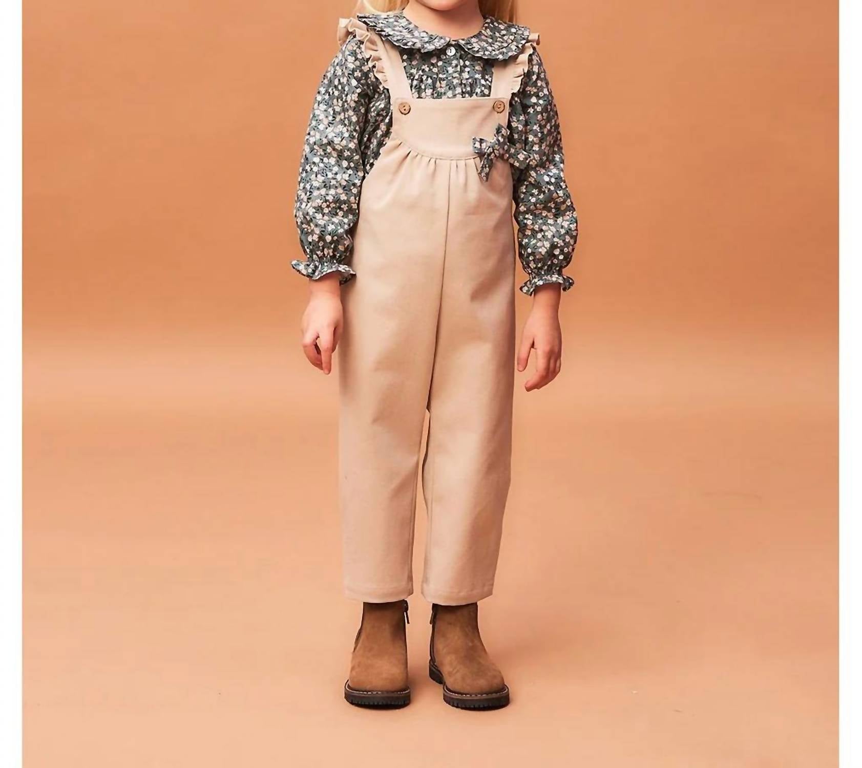 Fina Ejerique - Girl's Floral Buttoned Blouse